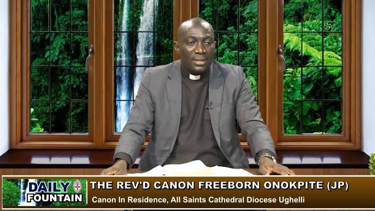 Ven. Onokpite preaching